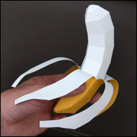 How To Make A Banana With Paper - Banana Poster