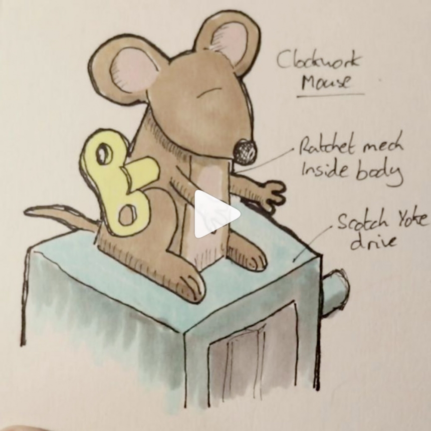 Clockwork Mouse Rob Ives