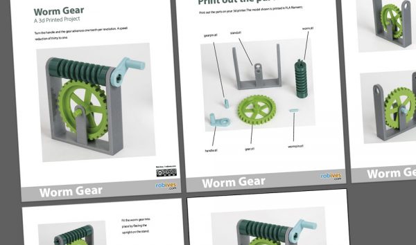 Worm Gear 3D Print – Rob Ives